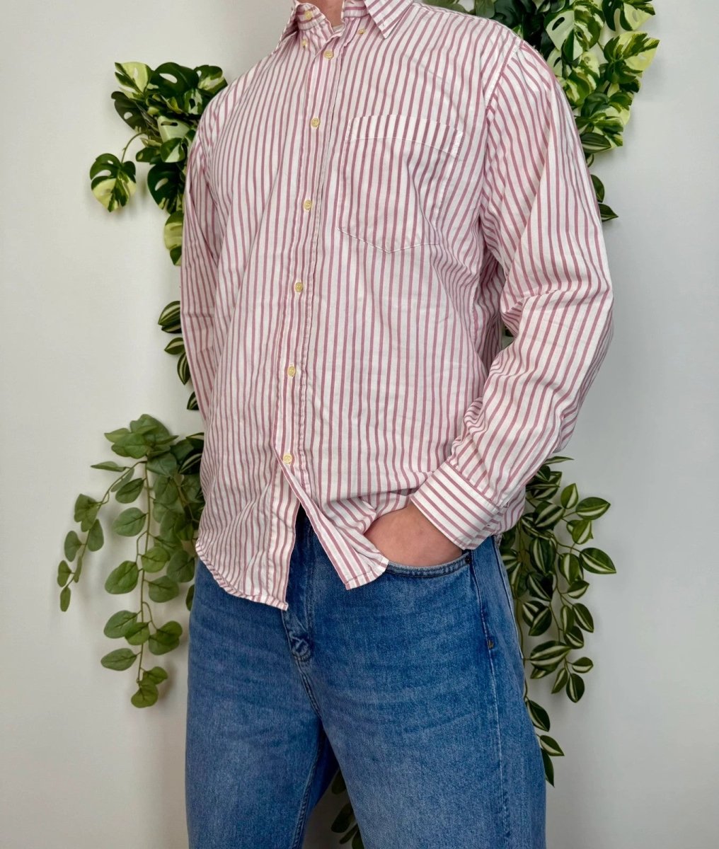 Combest Vintage Langarm Hemd M - MonkeysVintage