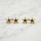 "StarClip" Gürtel Clips Silber Streetwear Belt Ersatz Croppen Stern Design Silber Gold