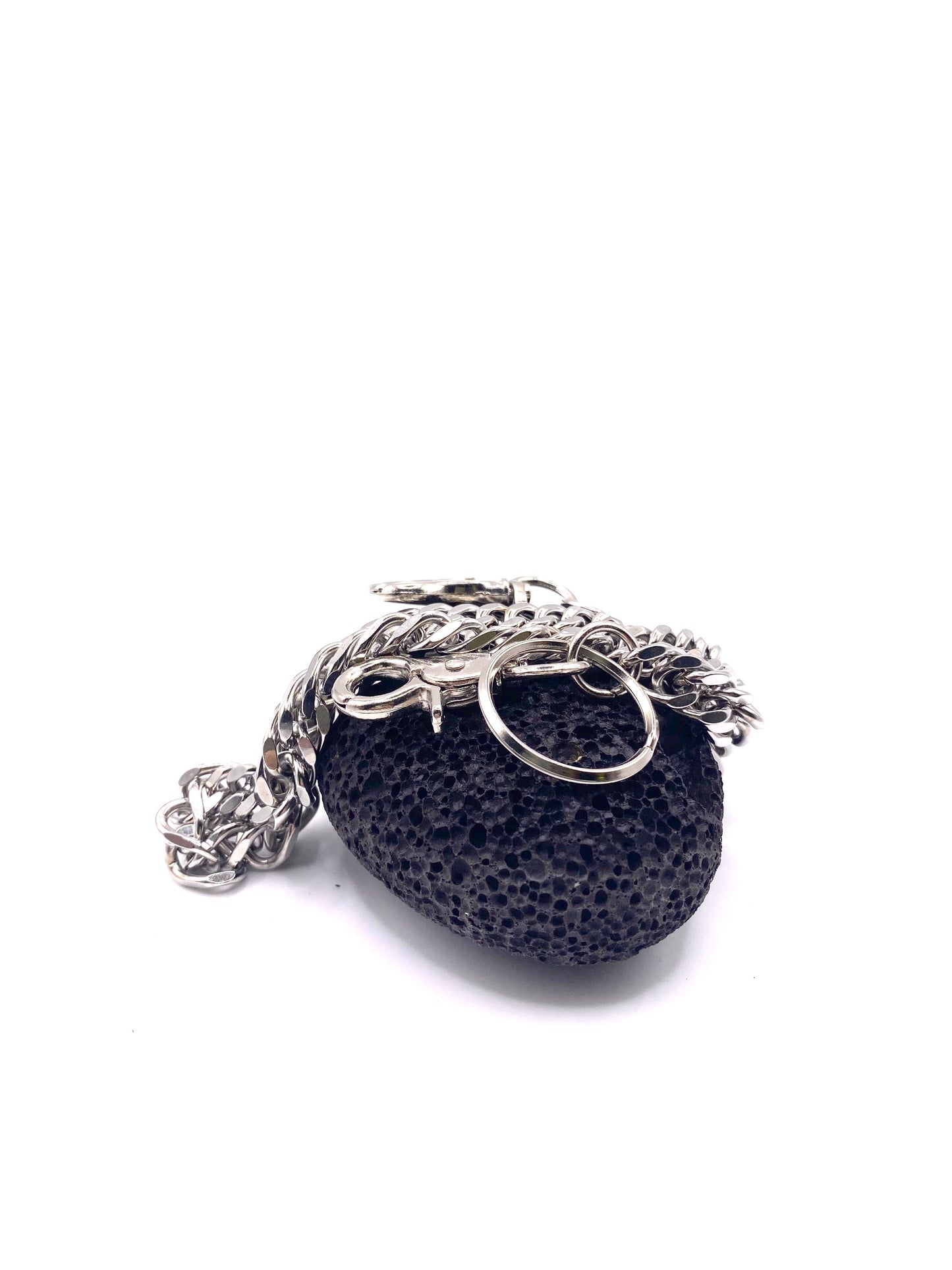 Stainless Steel Hosenkette - 40cm, 11mm Biker Streetstyle Y2K