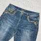 Grace LA Vintage Low Waist Y2K Baggy Jeans L - MonkeysVintage