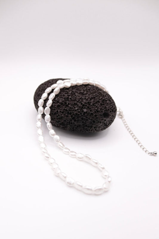 Halskette Perlen Island Style – Surfer Look / Y2K / Girly Vintage / Streetwear Accessoire (Kopie) - MonkeysVintage