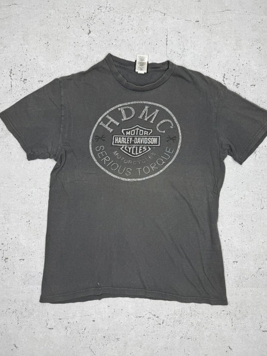 Harley Davidson Vintage T-Shirt Shirt Grau L - MonkeysVintage