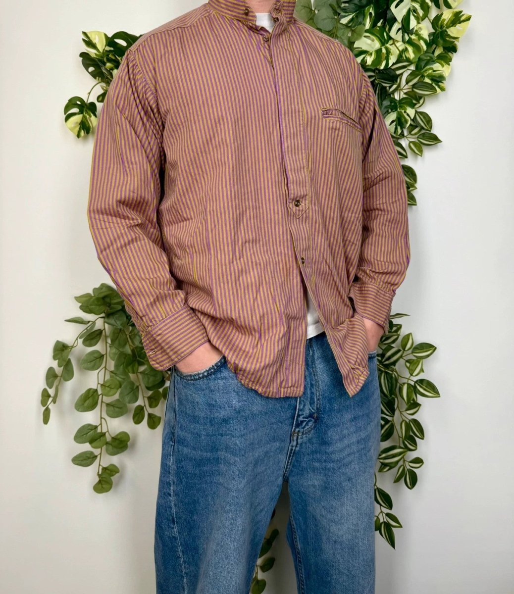 JK Vintage Langarm Hemd S - MonkeysVintage