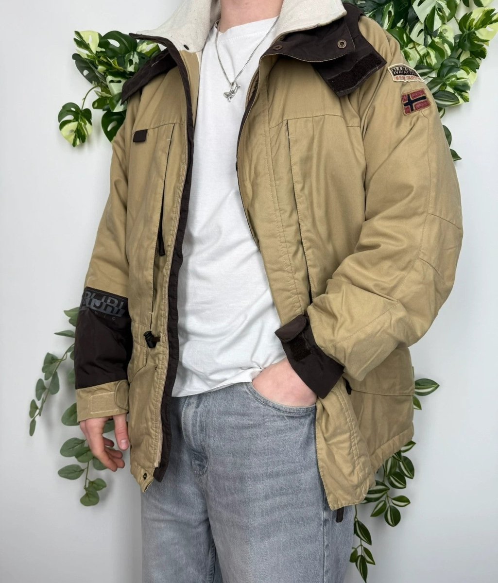 Napapijri Vintage Parka Winterjacke M - MonkeysVintage