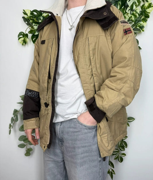 Napapijri Vintage Parka Winterjacke M - MonkeysVintage