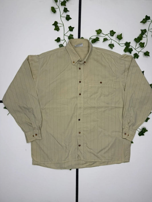 New Spirit Vintage Langarm Hemd L - MonkeysVintage