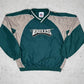 NFL Eagles Sweatshirt Windbreaker M - MonkeysVintage