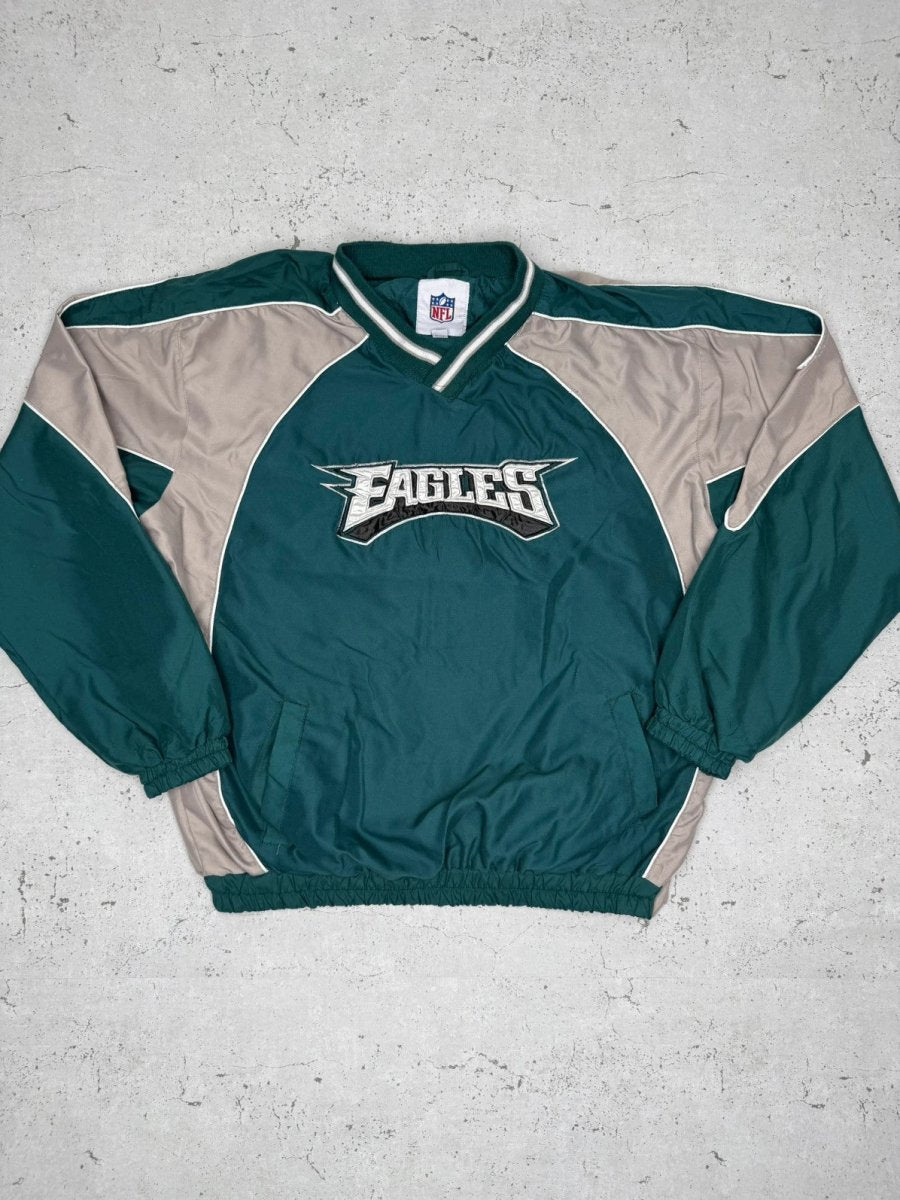 NFL Eagles Sweatshirt Windbreaker M - MonkeysVintage