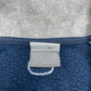 Nike Track Athletic Vintage Zipper Sweatshirt Blau Grau M - MonkeysVintage