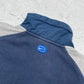 Nike Track Athletic Vintage Zipper Sweatshirt Blau Grau M - MonkeysVintage