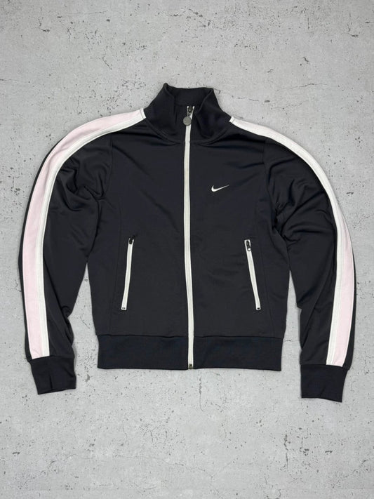 Nike Vintage Trackjacket Zipper Grau S - MonkeysVintage