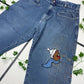 Platinum Fubu Vintage Fat Albert Hip Hop Baggy Jeans W36 - MonkeysVintage