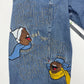 Platinum Fubu Vintage Fat Albert Hip Hop Baggy Jeans W36 - MonkeysVintage