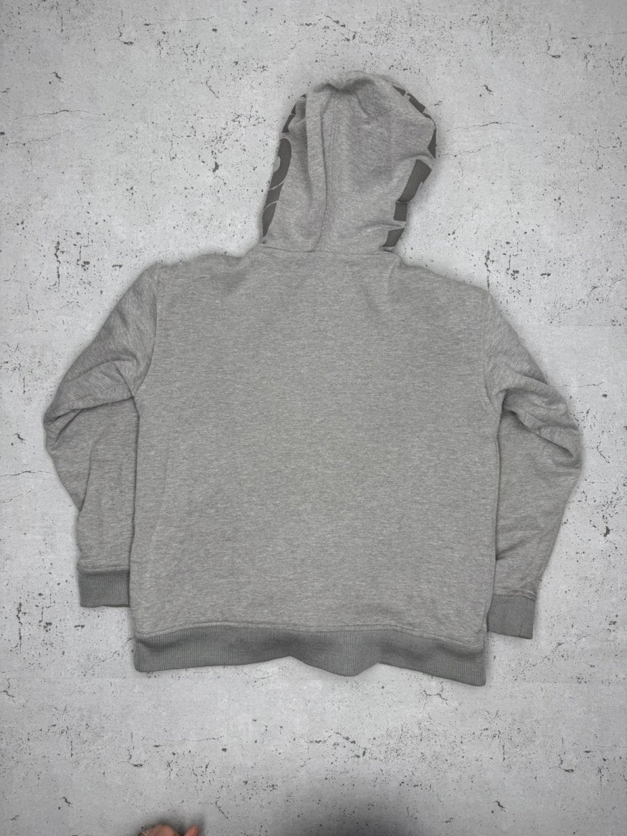 Quicksilver Zipper Jacke Teddy Grau S - MonkeysVintage