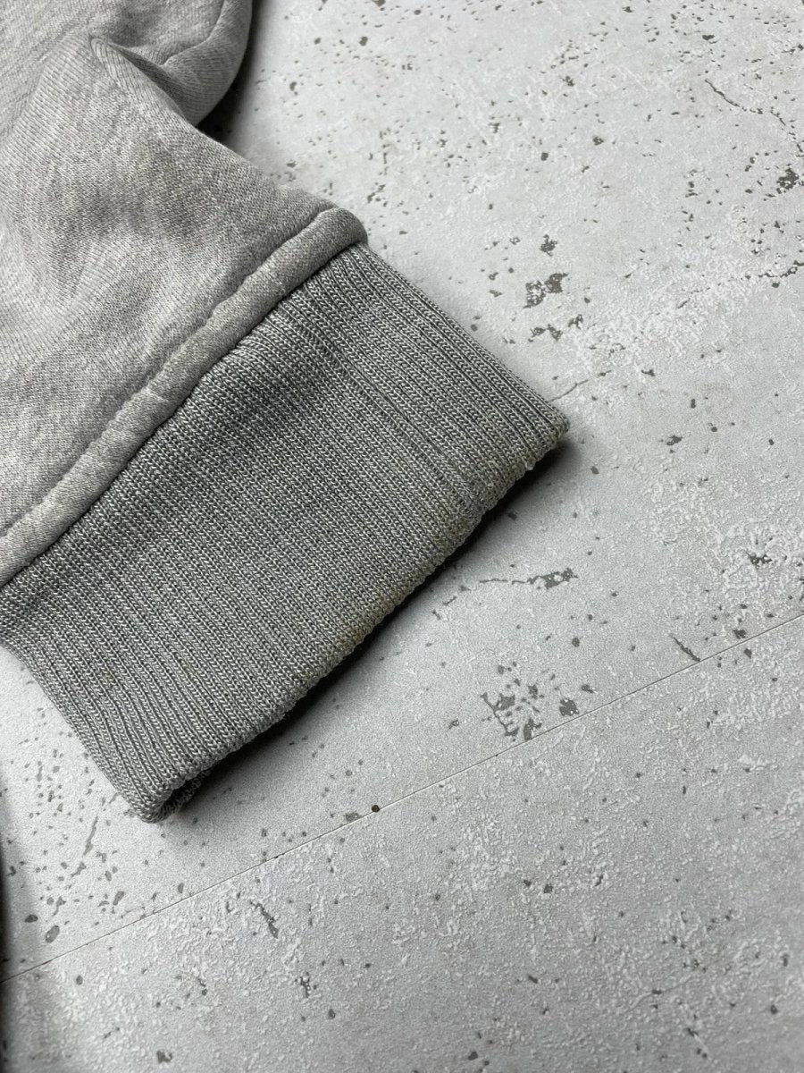 Quicksilver Zipper Jacke Teddy Grau S - MonkeysVintage