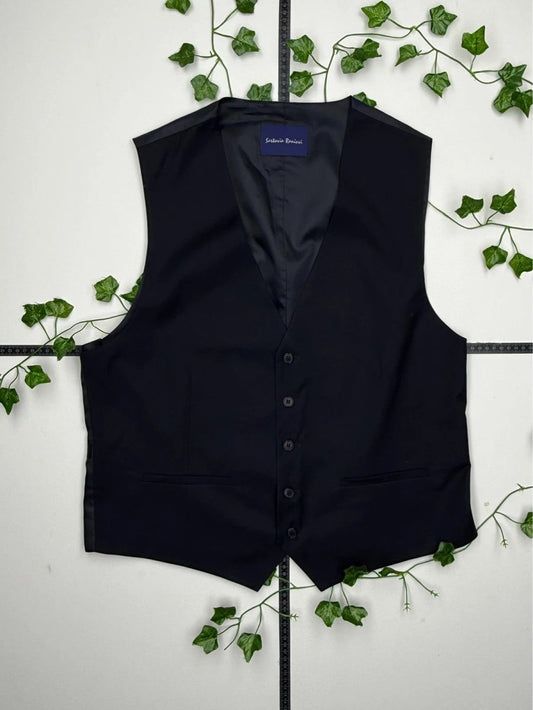 Santoria Ramieri Vintage Anzugsweste XL - MonkeysVintage