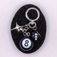 Schlüsselanhänger „Lucky Charm“ 8 - Ball, Würfel & Stern - MonkeysVintage