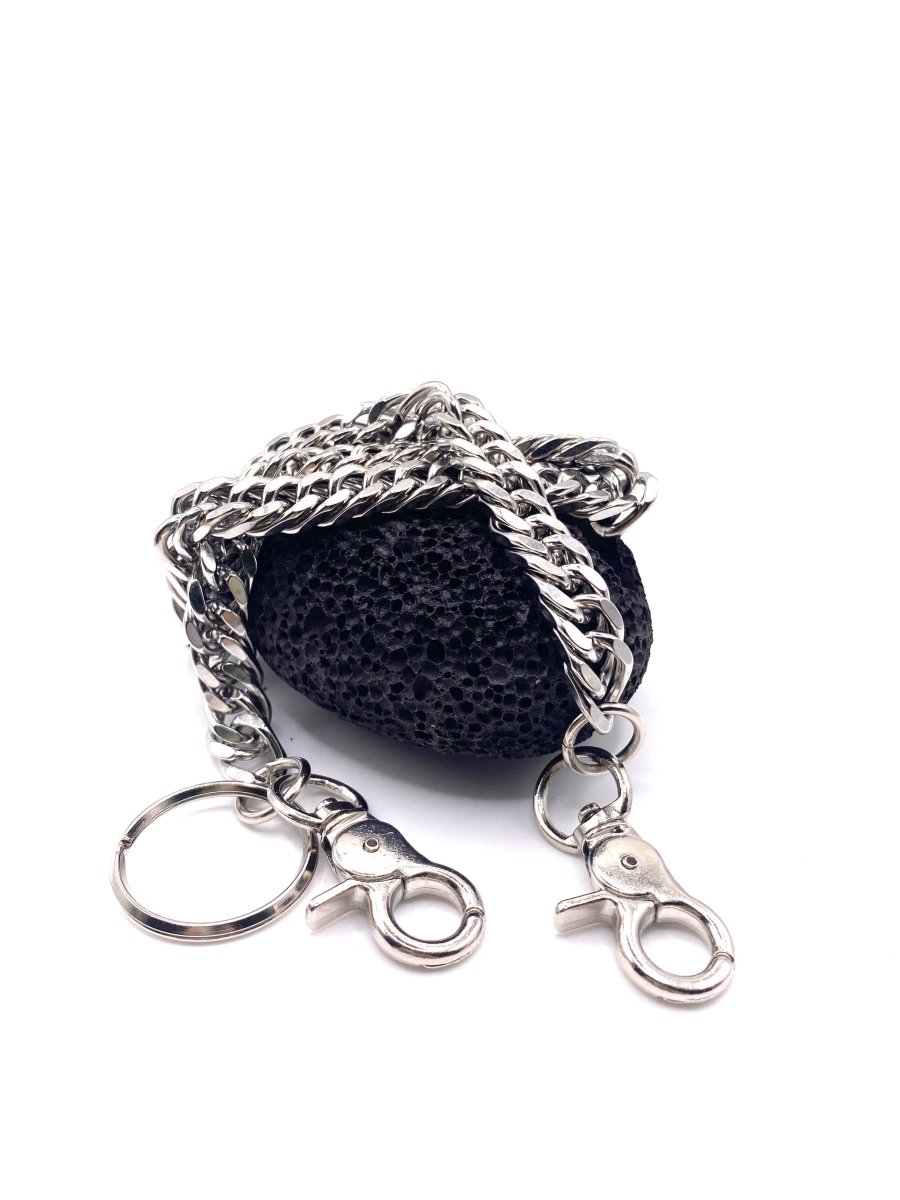 Stainless Steel Hosenkette - 40cm, 11mm Biker Streetstyle Y2K - MonkeysVintage