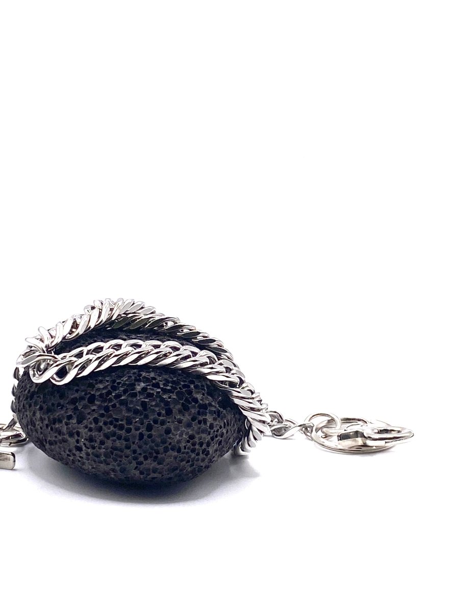 Stainless Steel Hosenkette - 40cm, 11mm Biker Streetstyle Y2K - MonkeysVintage