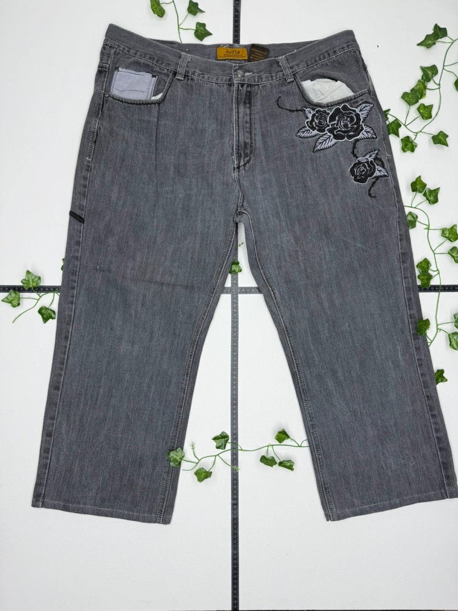 Vintage Baggy Hip - Hop Y2K Tiger Jeans Hose W44 L32 - MonkeysVintage