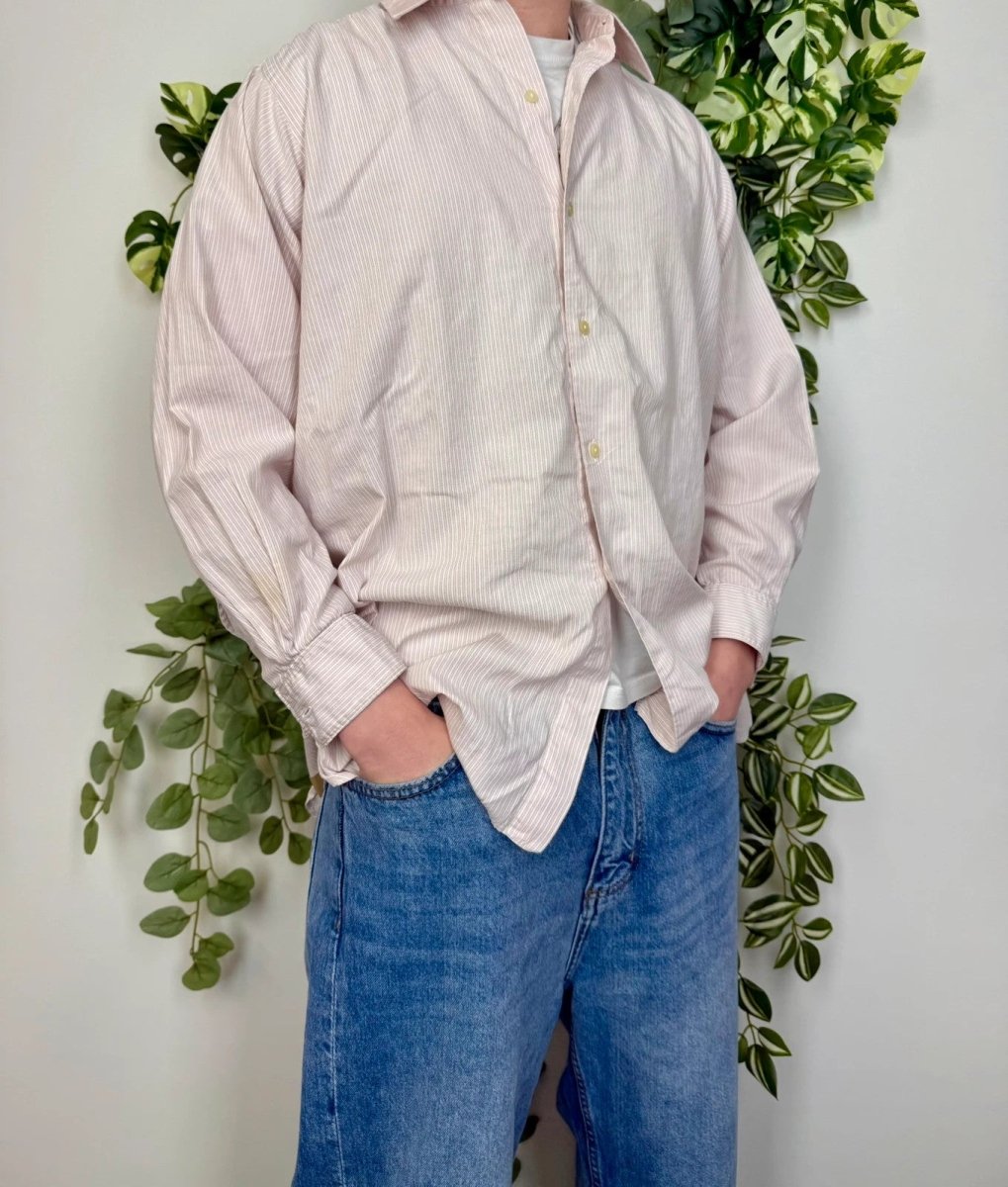 Vintage Langarm Hemd L - MonkeysVintage