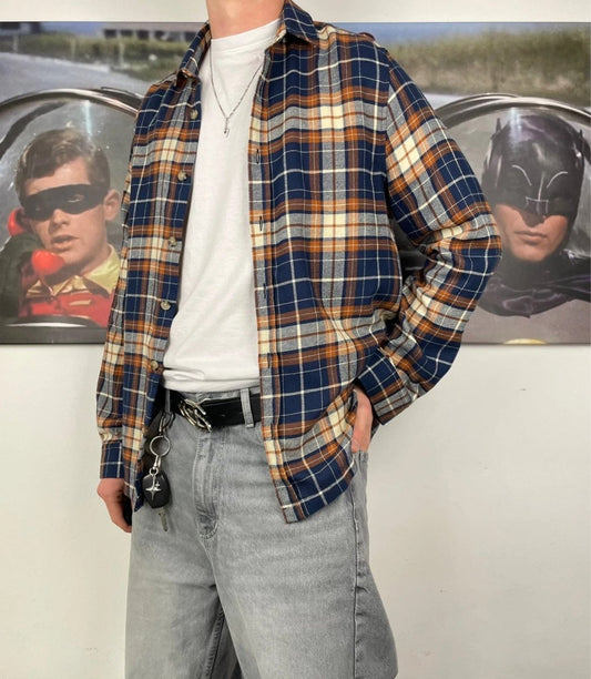 Vintage langarm Hemd S - MonkeysVintage