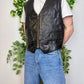 Vintage Lederweste Weste 56 XL - MonkeysVintage